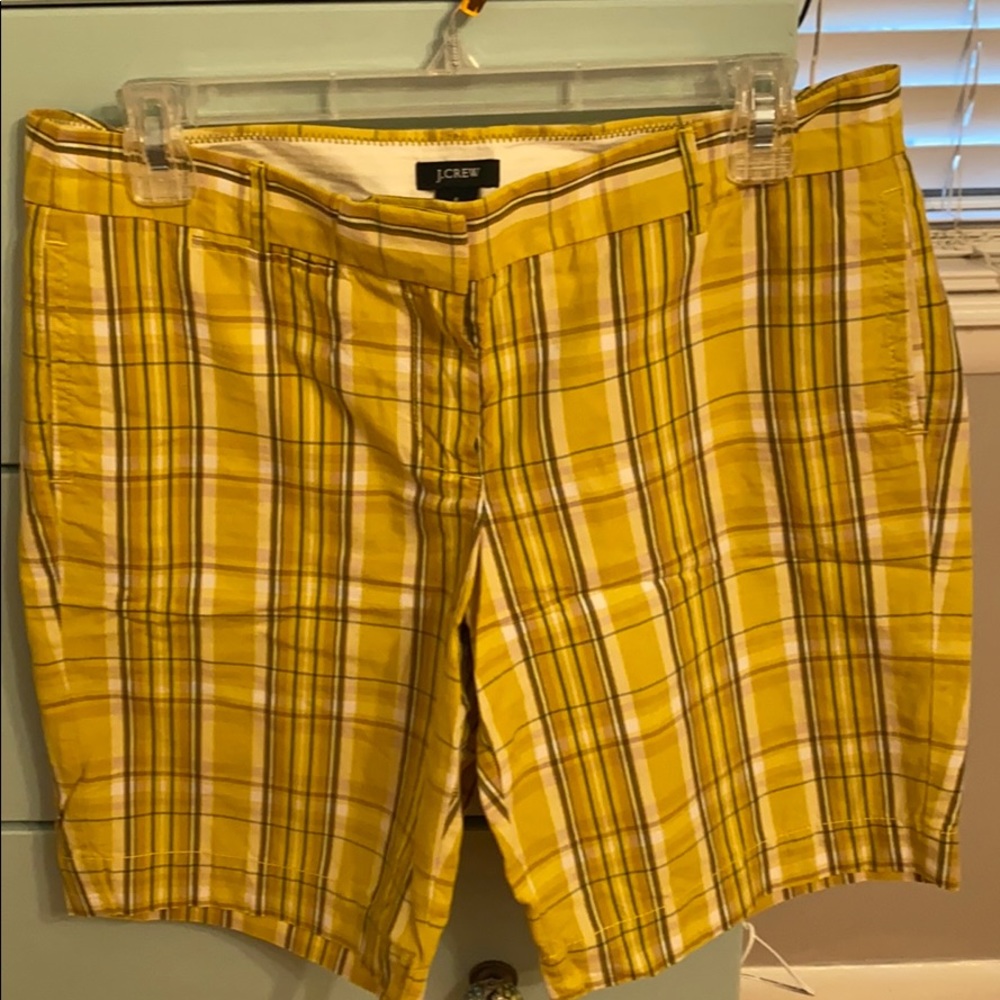 Plaid shorts
